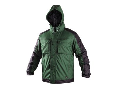 Pánská zimní bunda IRVINE CXS, zeleno-černá