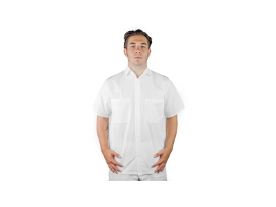 Pánská lékařská košile bílá