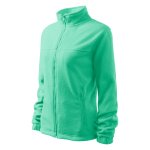 Dámská mikina Fleece JACKET, mátová - XS