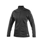 Dámská fleece mikina TORONTO, černá - XS