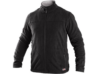 Mikina CXS GRANBY, tenká, unisex, černá