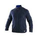 Pánská fleece mikina GRANBY, tmavě modrá - S