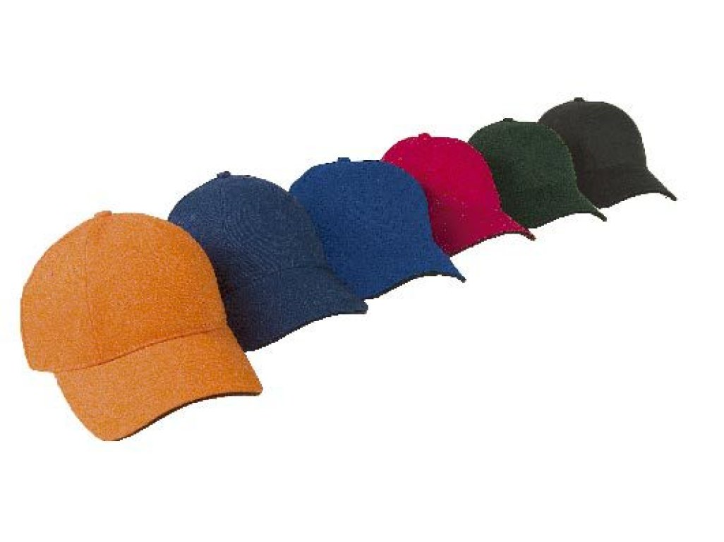 Pracovní čepice JACK CXS s kšiltem (oranžová, červená, světlemodrá, tmavěmodrá, zelená, šedá, černá)