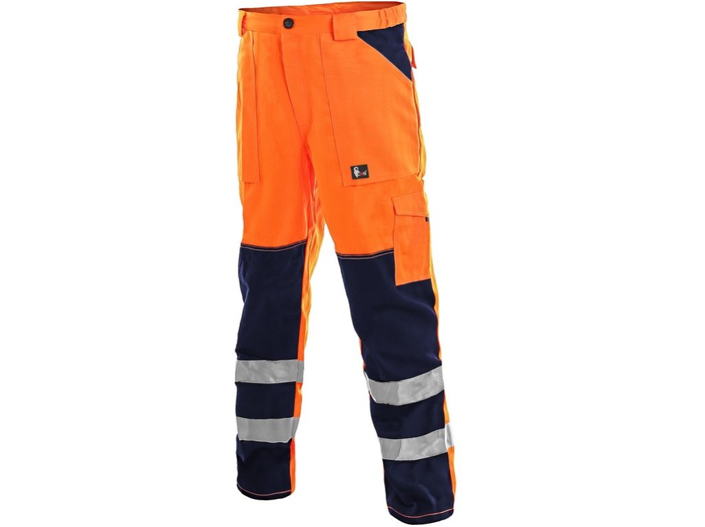 Pánské reflexní kalhoty NORWICH CXS, oranžovo-modré