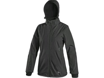 Dámská softshell bunda NEVADA CXS, černá