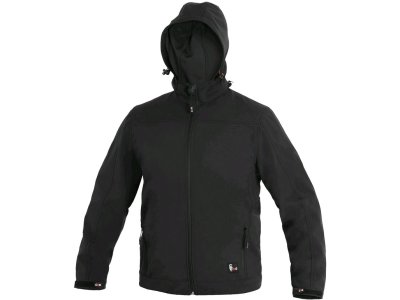Pánská softshell bunda LAVAL CXS, černá