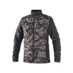 Pánská zimní bunda CAMO CXS, maskáčovo-černá, - S