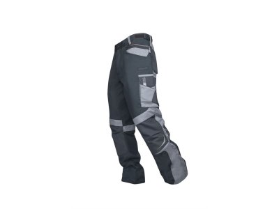 Pánské kalhoty do pasu R8ED+, černo-šedé