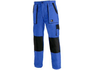 Pánské kalhoty do pasu LUXY JOSEF CXS, modro-černé
