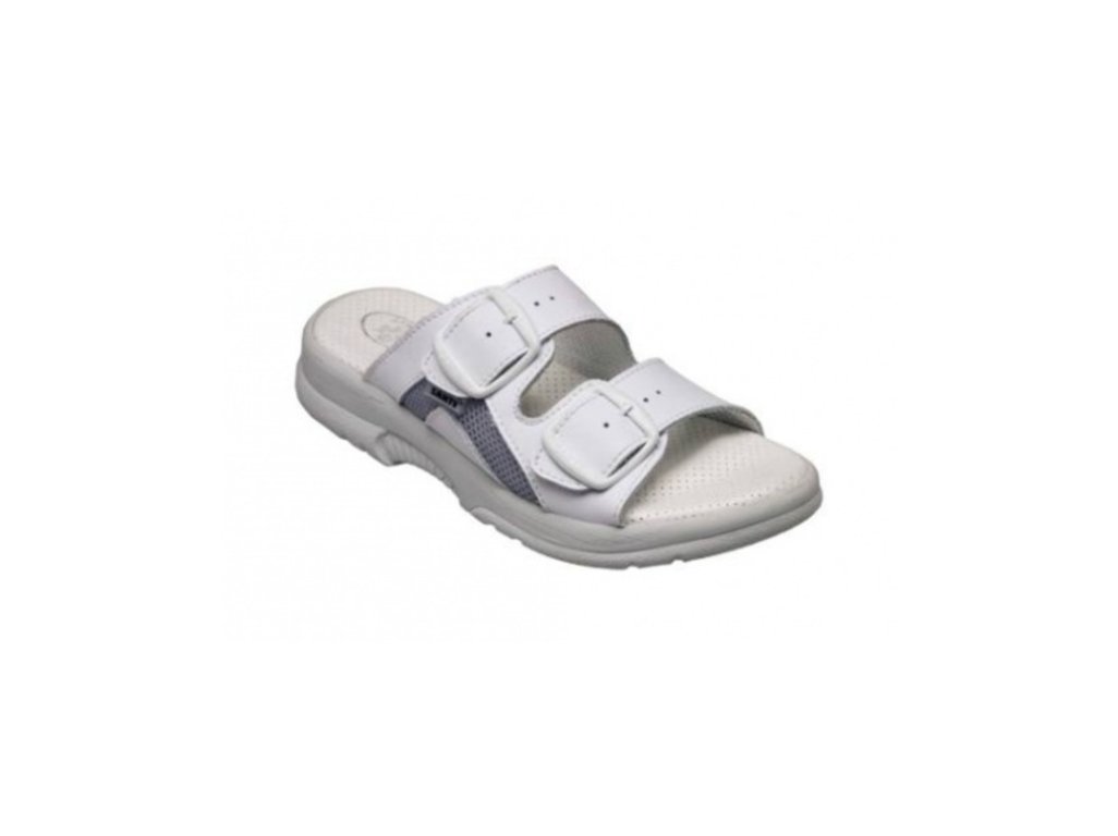 Dámské zdravotní pantofle SANTE (N/517/31S/10 BP), bílá