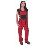 Kalhoty s laclem CXS LUXY SABINA, dámské, červeno-černé