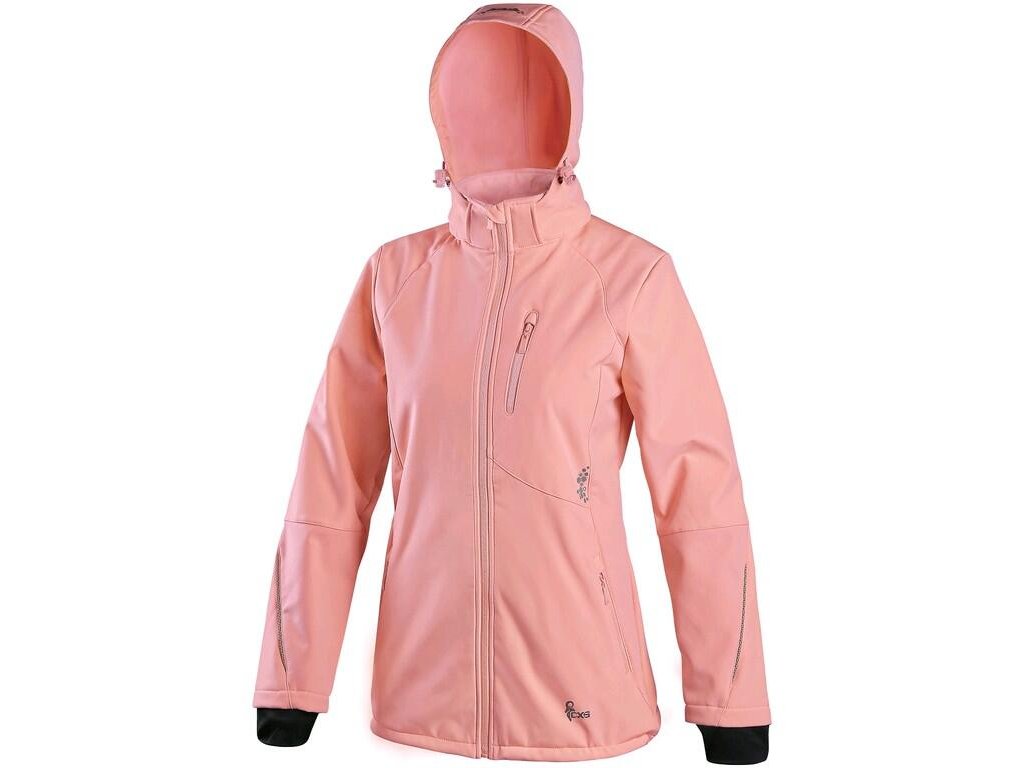 Dámská softshell bunda NEVADA CXS, meruňková