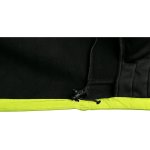 Pánská softshellová bunda DURHAM, žluto - černá