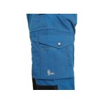 Kalhoty s laclem CXS STRETCH, pánské, středně modro-černé