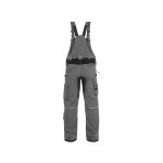 Pánské kalhoty s laclem STRETCH CXS, šedo-černé