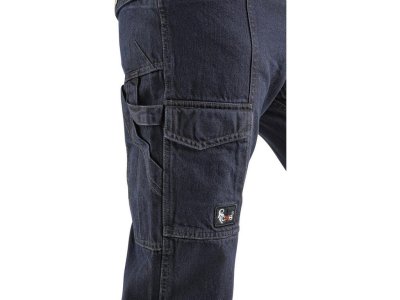 Pánské kalhoty jeans NIMES II, tmavě modré