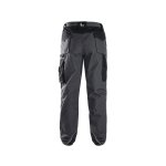 Pánské zimní kalhoty do pasu SIRIUS NIKOLAS CXS, šedo-zelené