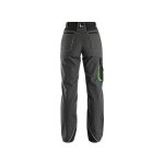 Dámské kalhoty do pasu SIRIUS AISHA CXS, šedo-zelené