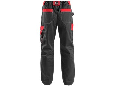 Pánské kalhoty do pasu ORION TEODOR CXS, černo-červené