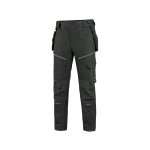 Pánské kalhoty LEONIS CXS, černé s šedými doplňky