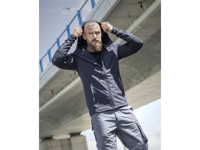 Pánská softshell bunda BREEFFIDRY STRETCH ARDON®, tmavě šedá