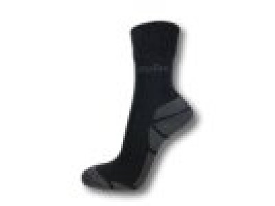 Celoroční bavlněné ponožky RELAX - černo-šedé