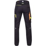 Pánské pracovní kalhoty do pasu CREATRON® černá neon, ARDON®