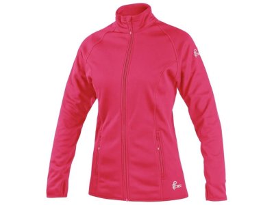 Dámská fleece mikina TORONTO malinová CXS