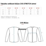 Pánská pracovní zimní blůza STRETCH, šedo - černá CXS