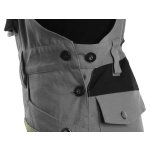 Dámské pracovní zahradníky STRETCH, šedo CXS