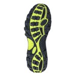 Volnočasová softshell kotníková obuv CROSS, černo-zelená