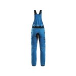 Dámské kalhoty s laclem STRETCH CXS, středně modro - černé