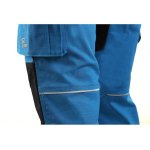 Dámské kalhoty s laclem STRETCH CXS, středně modro - černé