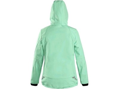 Dámská softshell bunda NEVADA CXS, mátová