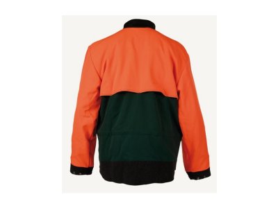Pánská protipořezová bunda SCILAR+ PROFESSIONAL, zeleno-oranžová