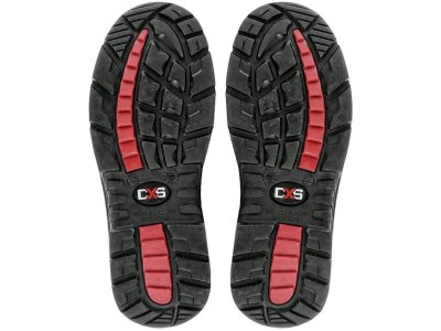 Pracovní kotníková obuv DRAGO S1 pérko s ocelovou špicí, černá