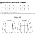 Mikina CXS GRANBY LADY, dámská, bílo - šedá