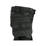 Pánské kalhoty LEONIS CXS, černé s šedými doplňky