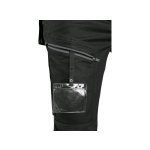 Pánské kalhoty LEONIS CXS, černé s šedými doplňky