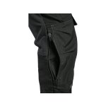 Pánské kalhoty LEONIS CXS, černé s šedými doplňky