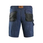 Pánské jeans kraťasy MURET CXS, modro-černé