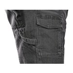 Pánské jeans kraťasy MURET CXS, šedo-černá