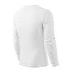 Pánské tričko s dlouhým rukávem FIT-LONG SLEEVE, bílé