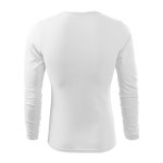 Pánské tričko s dlouhým rukávem FIT-LONG SLEEVE, bílé