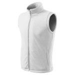 Unisex vesta Fleece NEXT, bílá