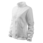 Dámský Fleece JACKET 504, bílý