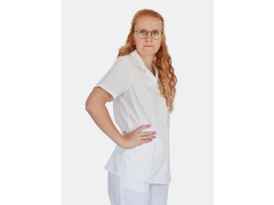 Dámská lékařská halena PRINCES, bílá