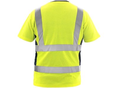 Pánské reflexní tričko EXETER, žluté