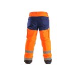 Pánské zimní reflexní kalhoty CARDIFF, oranžové