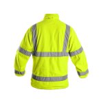 Pánská reflexní fleece bunda PRESTON CXS, žlutá